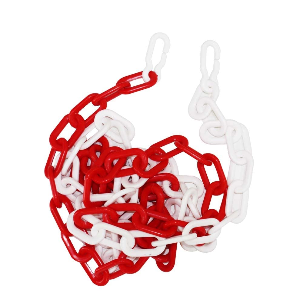 Buy Berry3 Meter Plastic Chain Safety Barrier Red and White with 8MM