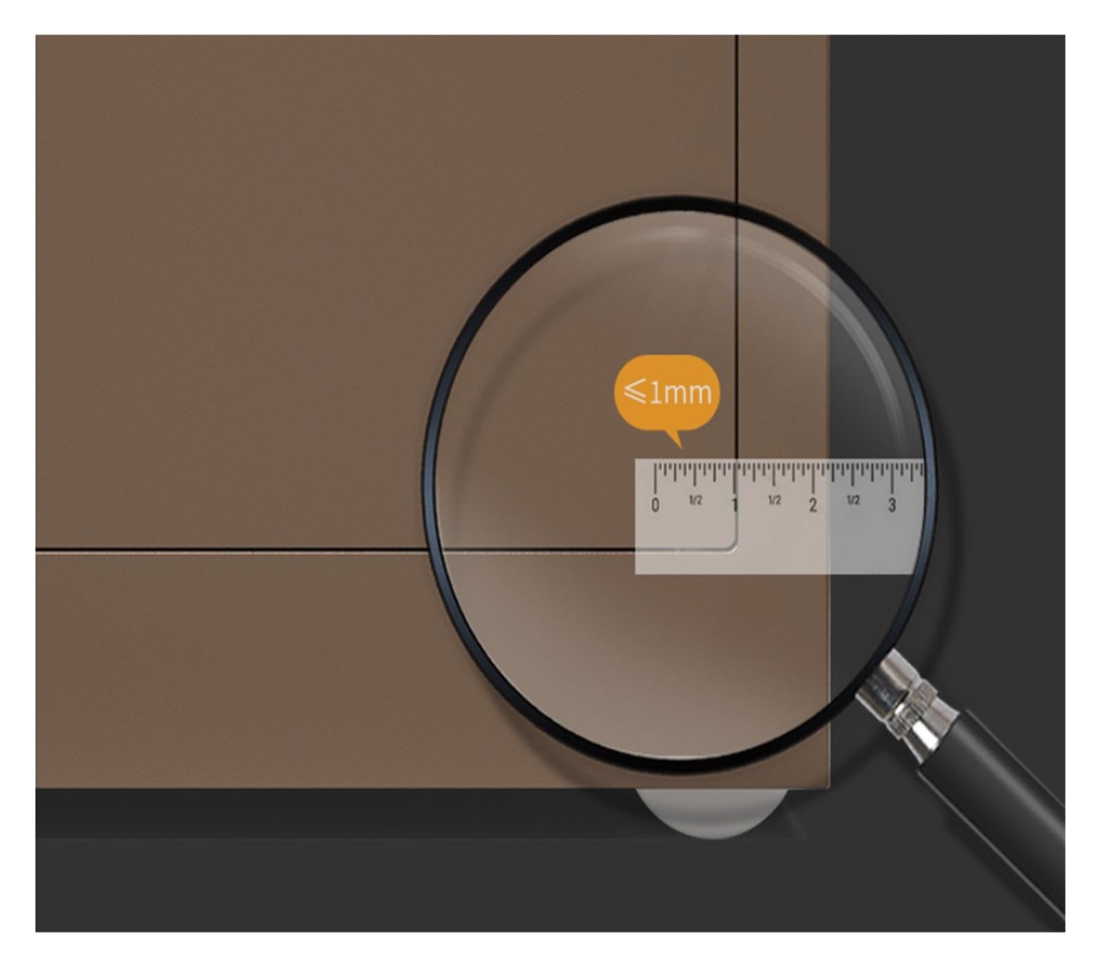 Cassaforte Grande cassaforte domestica for la sicurezza digitale delle impronte digitali con sistema a doppia chiave a scomparto nascosto for ufficio Cassetta portavalori(Svart)