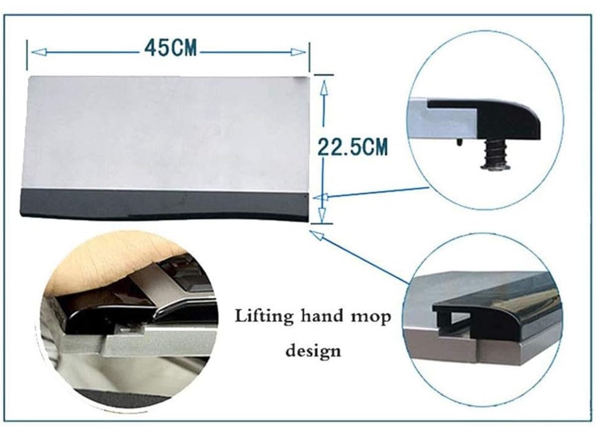 DaoGeSir Vassoio per Sedia A Rotelle Staccabile, Tavolino per Sedia A Rotelle Laptop Tavolino sul Comodino Accessori per Sedie A Rotelle per Disabili, per Scrivere Cibo E Sedie A Rotelle