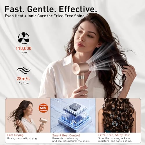 Image of Mythsight StyleVibe 6-in-1 Air Styler with Hair Dryer & Auto-Wrap Curlers
