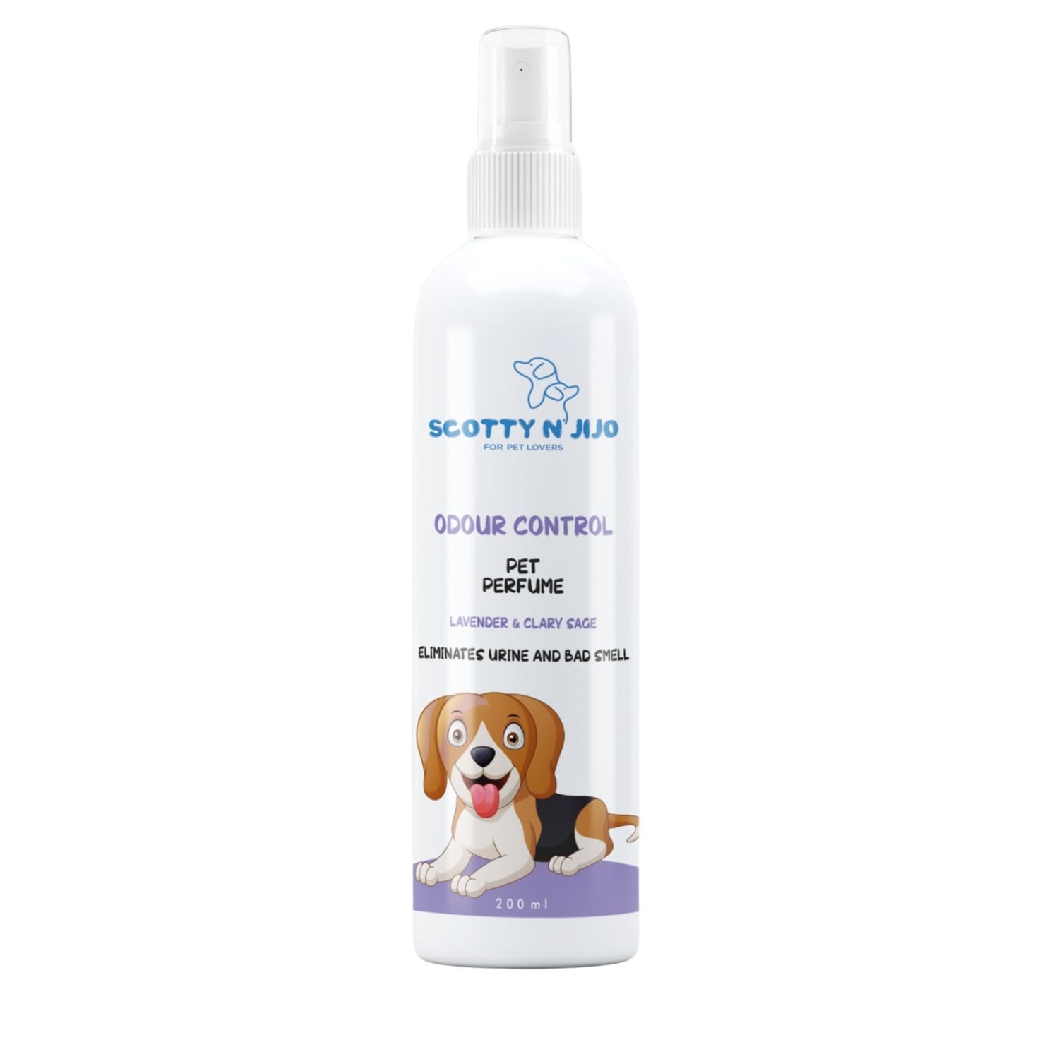 Scotty n Jijo Dogs and Cats Lavender Body Spray for All Life Stages Pets | White | 200 ML | (B0D4QYBJLB) Amazon Price History, Amazon Price Tracker