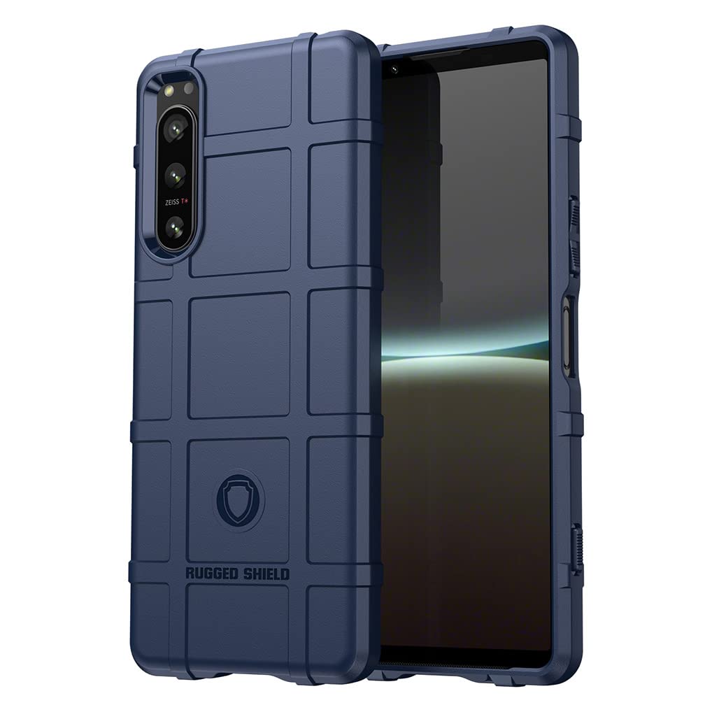 SEAHAI Cover Antiurto Per Sony Xperia PRO-I - Custodia Militare In TPU E Silicone Con Fodera In Microfibra, Blu