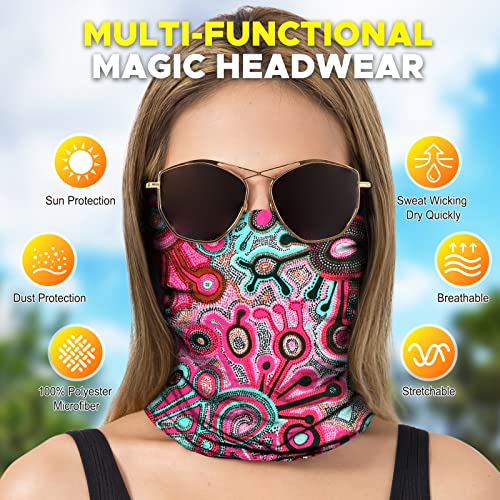 Image of JOEYOUNG Headwear, Bandana, Neck Gaiter Head Wrap Headband Balaclava Magic Scarf