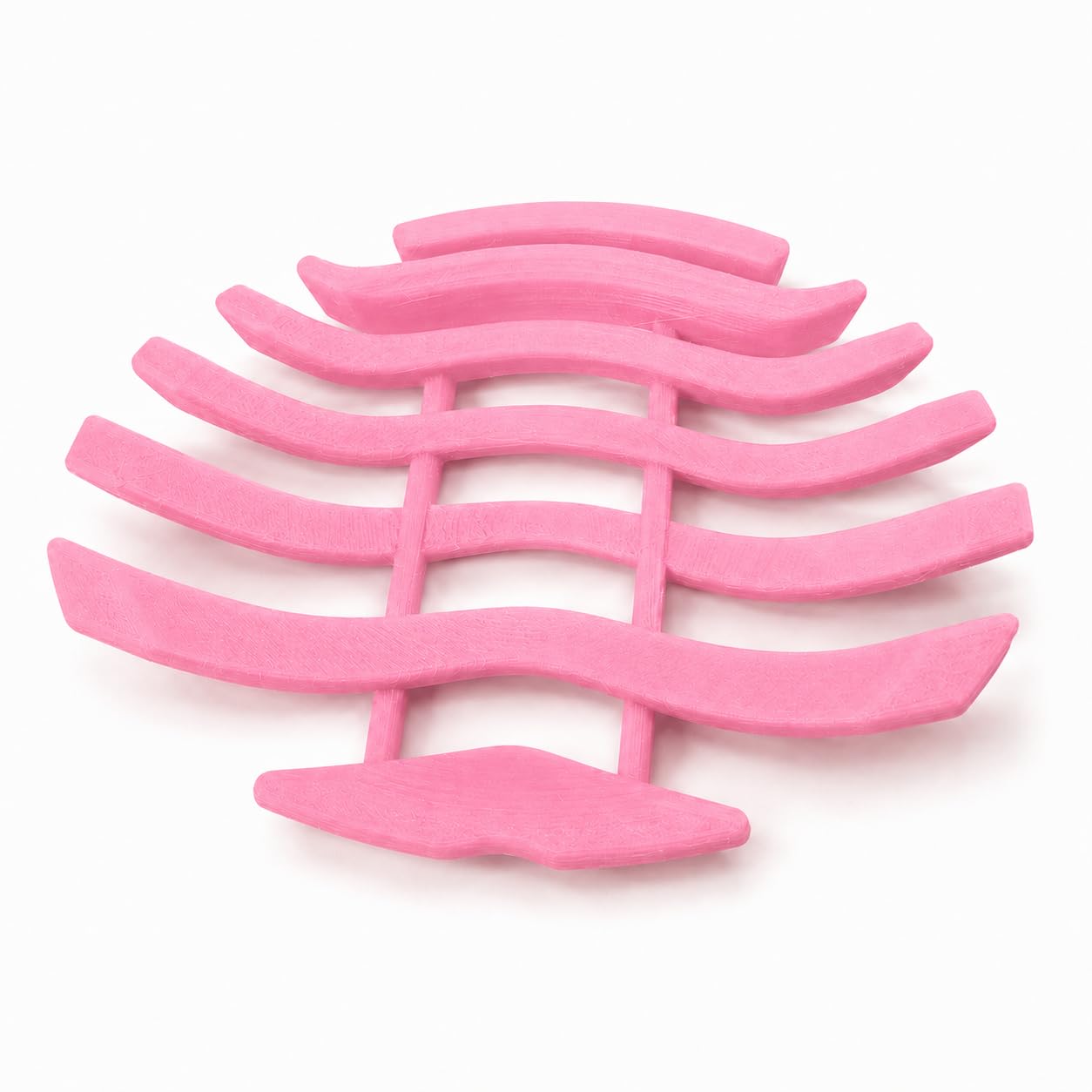 Splash N Color Pink Splashncolor Soap Dish Holder For Bar Soap – Self-Draining Soap Tray For Bathroom Counter | Keeps Soap Dry And Clean | Freestanding Soap Saver For Kitchen Sink Shower And Bathtub