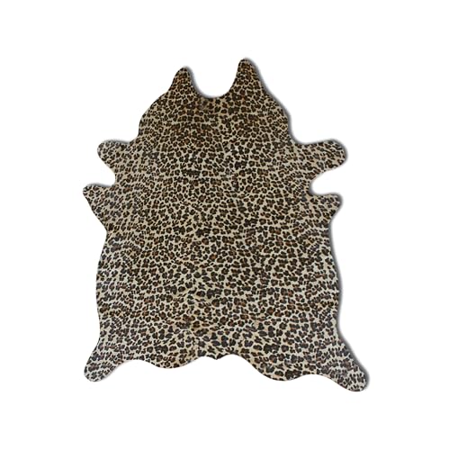6 x 7 ft. Togo Cowhide Rug - Leopard