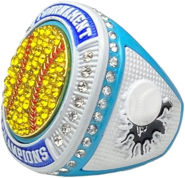 Legacy Rings 1 or 12 Pack Softball Baseball Championship Trophy Ring Tournament Champions