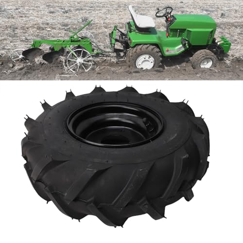 Kit di Pneumatici Go-Kart 13x5.00-6 pieni, per trattorini da Giardino con Cerchi da 6 Pollici, Adatti Anche per ATV, Go-Kart e Mini-Moto. Spediti sgonfi.