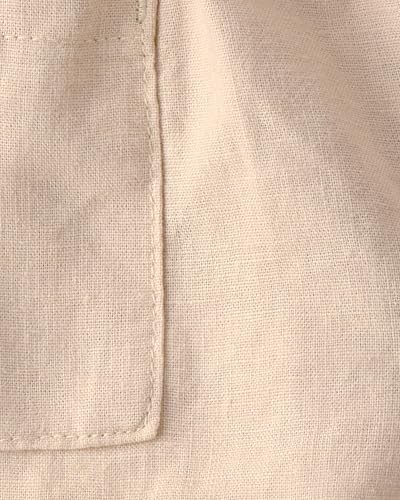 Image of Carter's Baby Girl 2-Piece Linen Sleeveless Top and Shorts Set | Breathable Summer Outfit for Baby Girls | Comfortable Casual Set for Everyday Wear