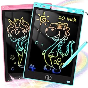 KTEBO-2-Pack-LCD-Writing-Tablet-for-Kids-10-inch-Toddler-Drawing-Board-Toys-for-Ages-2-4-5-7-6-8-9-8-12-Years-Old-Preschool-Toys-for-Baby-Girl-Boy-Gifts