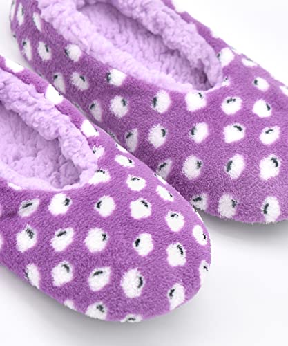 Image of DICUIRD Slipper Socks For Women With Grippers, Fuzzy With Non Slip Bottoms, Cozy Warm Fuzzy Slippers