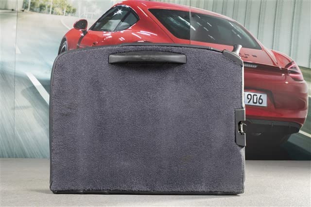 Kompatibel mit Porsche 911 996 Coupe Notsitzrückenlehne Raffleder metropolblau