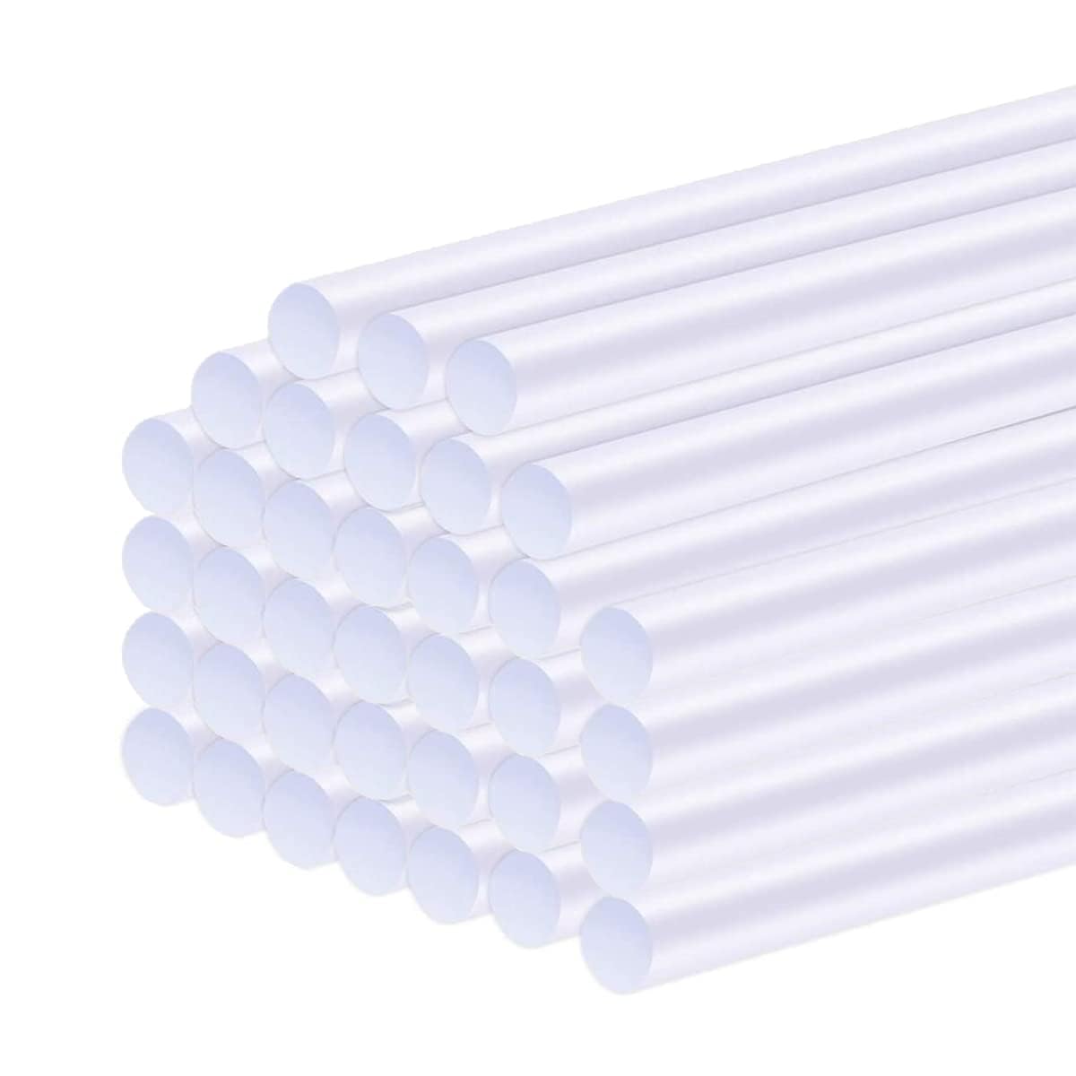 FARSHHot Glue Sticks, 100pcs Hot Melt Glue Sticks for Hot Glue Gun, 7mm x 200mm