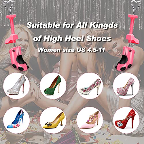 XYH Shoe Stretcher for Women and Men - 4-Way Adjustable for Wide Feet2