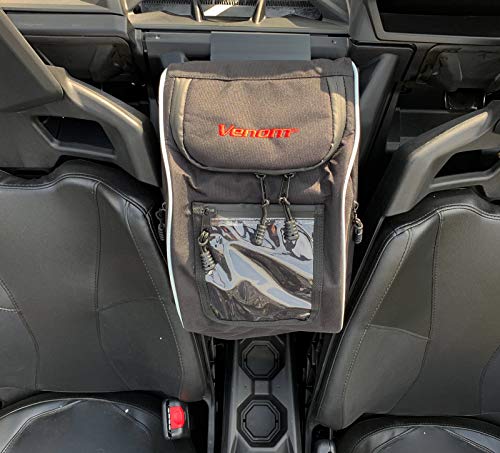 Venom Shoulder Between Seat Storage Bag Water Resistant (For Can-Am/Fits ALL 2017-2019 Maverick X3 XRS XDS Turbo R Max)