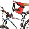 Siège de vélo pour enfant - Console amovible - Sécurité enfant - Siège de vélo avant - Siège bébé - Selle pour enfant avec pédales de soutien - Dossier pour VTT - Vélo de route - Accoudoirs et pédales #2