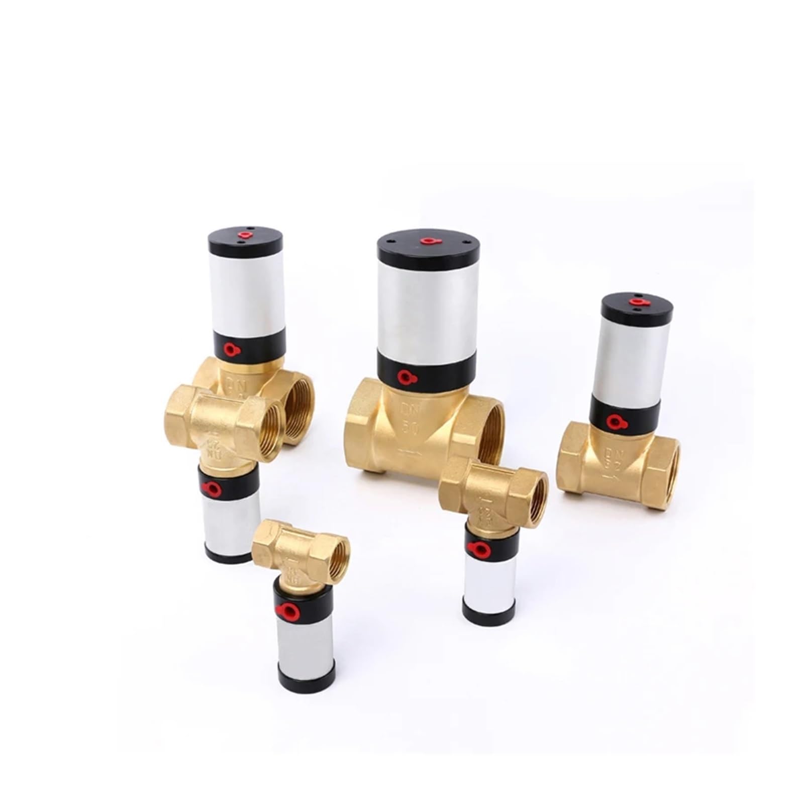 UWUKCJOKQ Fluid Air Control Valve Q22HD DN15/20/25/32/40/50 Brass Body Pneumatic(NBR Seal)