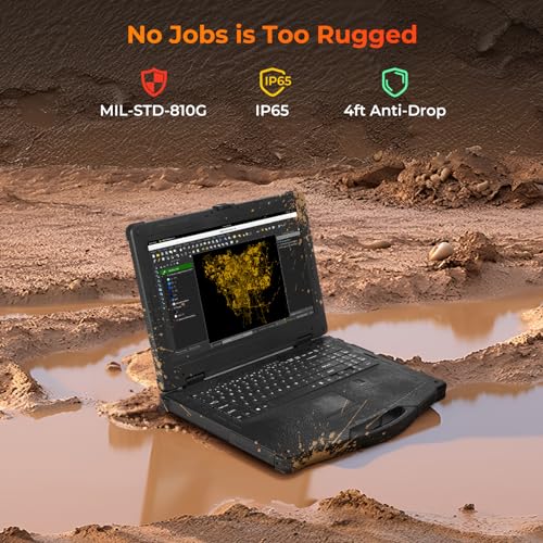 MUNBYN 15.6" Rugged Laptop Windows 11 Pro, Intel i5-1135G7, 16GB+512GB の商品画像 6