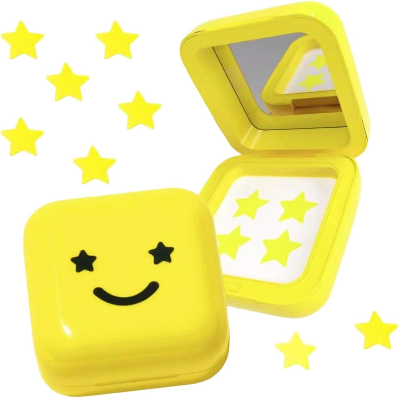 32Pcs Starface Patches,Cute Star Face Zit Covers Hydrocolloid Patch Pad Sticky Spot,Star Pimple Stickers Patches Hydrocolloid Pimple Patches for Teens Absorb Fluid and Reduce Redness for Face And Skin