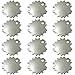 TorSor 12 Pack Hair Cutting Scissors Tightening Drive Key Spanner Universal Handle Tension Adjuster Tool for Kenchii Wolff Kamisori Kasho Washi Barber Hairdressing Shears Grooming Haircut Cutter