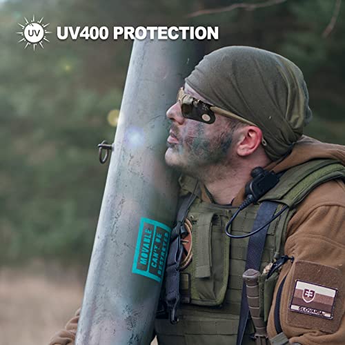 Image of xaegistac Shooting Glasses with Case-Safety Glasses Anti Fog