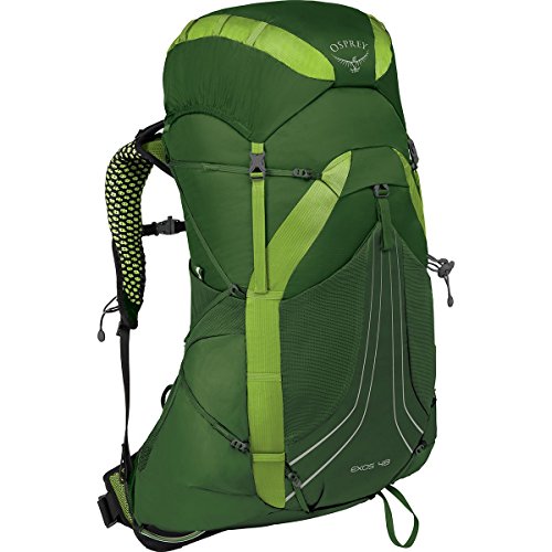 Osprey Exos 48 Men's Backpacking Backpack, Tunnel Green, Medium