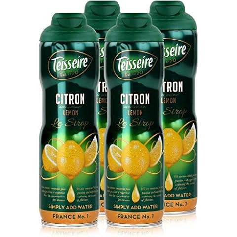 Teisseire Getränke-Sirup Lemon/Zitrone 600ml - Sirup der genauso schmeckt wie die Frucht Cover