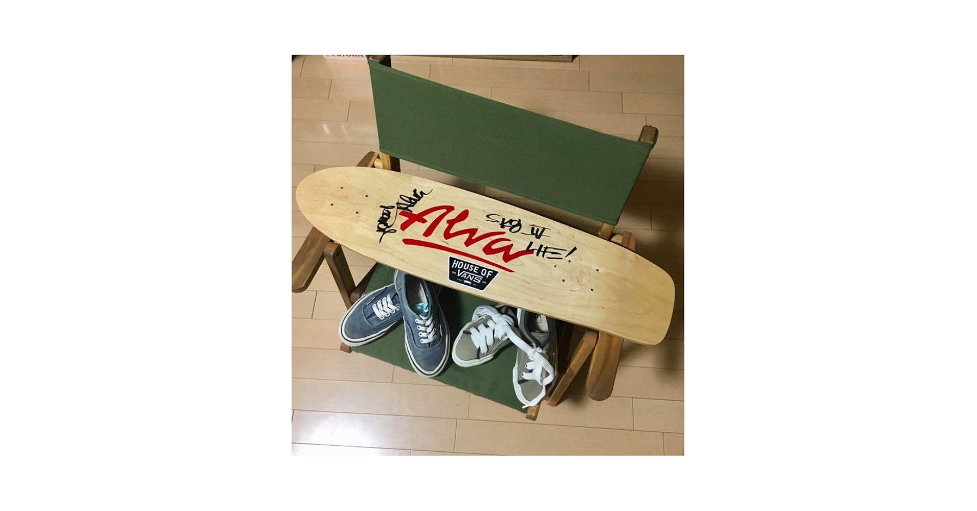 り*ご様 希少Tony Alva 本人直筆サイン入りスケートデッキ り*ご様 希少Tony Alva 本人直筆サイン入りスケートデッキ