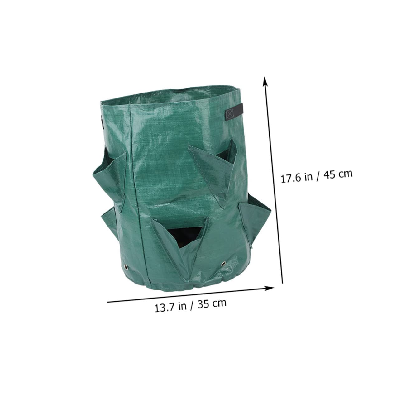 Kisangel 2 Set Coltivazione Sacchetti Non Tessuti Per Piante Design Multi Apertura Per Giardinaggio Esterno 2 Pezzi*2