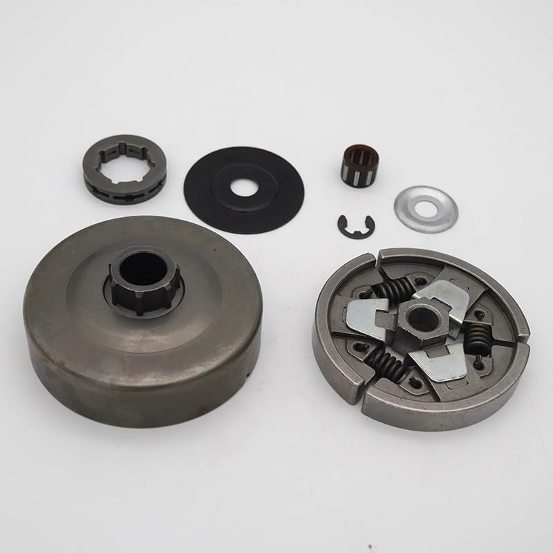 Piezas de jardín Kit de piñón de llanta de Tambor de Embrague de 3/8 "-7, Compatible con Stihl MS660 066 064 MS640 MS661 MS 660 640, repuestos de Motosierra de Gas Piezas de jardín