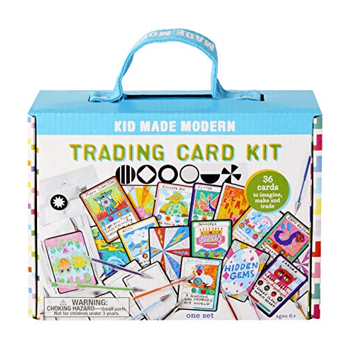 Crafts for Kids - Kid Made Modern Make Your Own Trading Card Kit - Custom Playing Cards for Kids, Ages 6 and Up