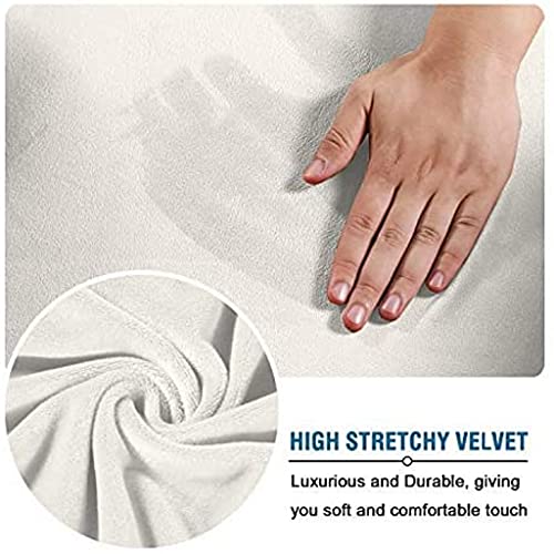 Funda otomana elástica cuadrada protector lavable sala estar g 4