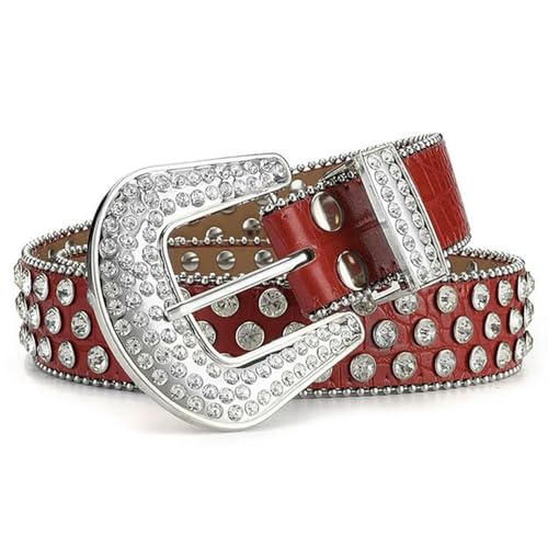 Ceinture Western strass Okika Jeans le reflet de votre élégance rebelle en soirée
