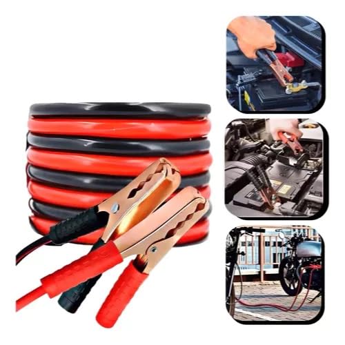 Cabo Transferência Chupeta Carga De Bateria Automotiva 1,5M 500Amp Universal Profissional Karbox