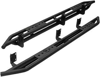 Tyger Auto TG-AM2F20098 Star Armor Kit (for 1999-2016 F250/F350 Super Crew Cab | Textured Black | Side Step | Nerf Bars | Running Boards)