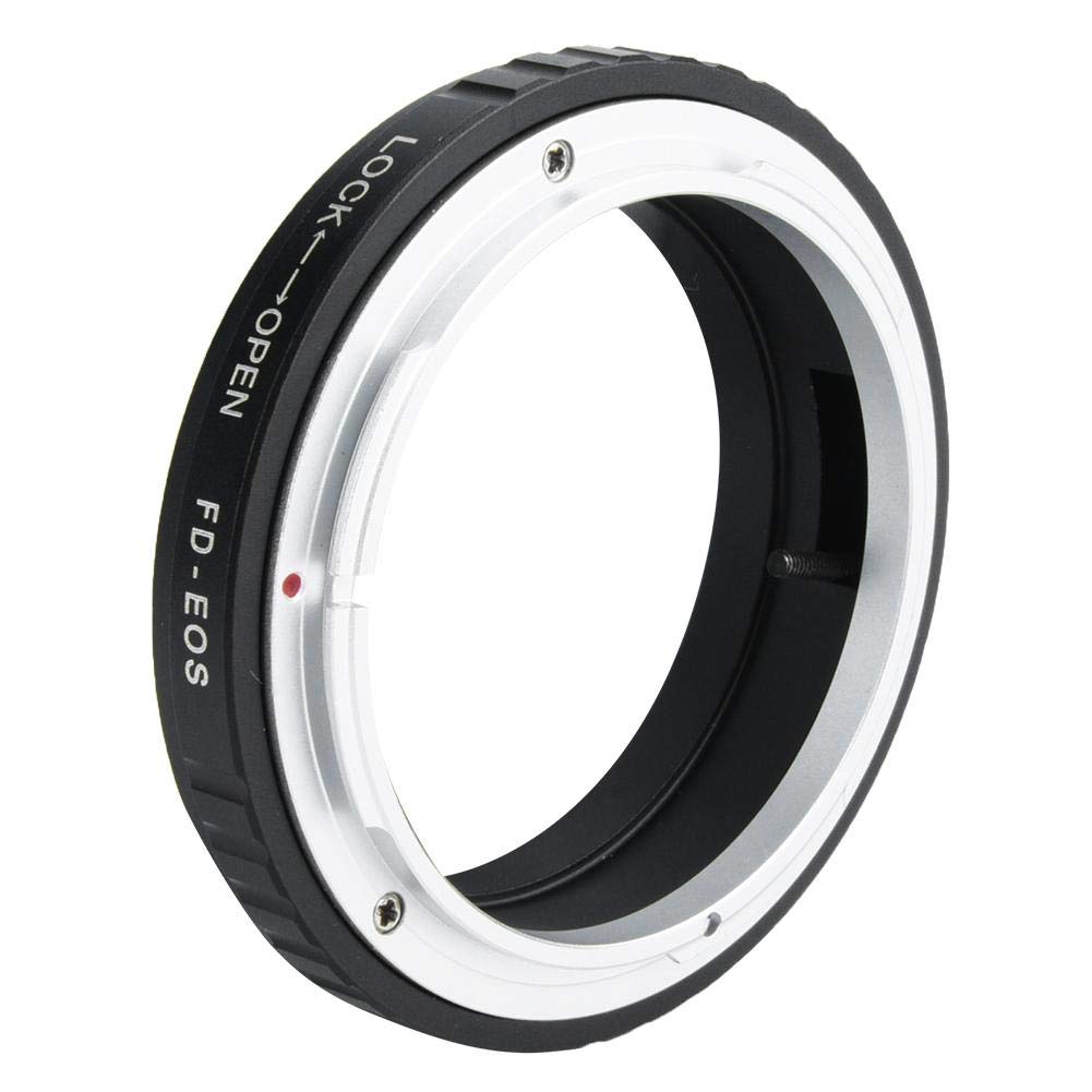 Adaptateur d'objectif Canon FD vers EOS EF, Bague d'adaptation macro FDEOS EF pour objectif à monture FD sur appareils photo reflex numériques Canon EOS EF, Contrôle enti
