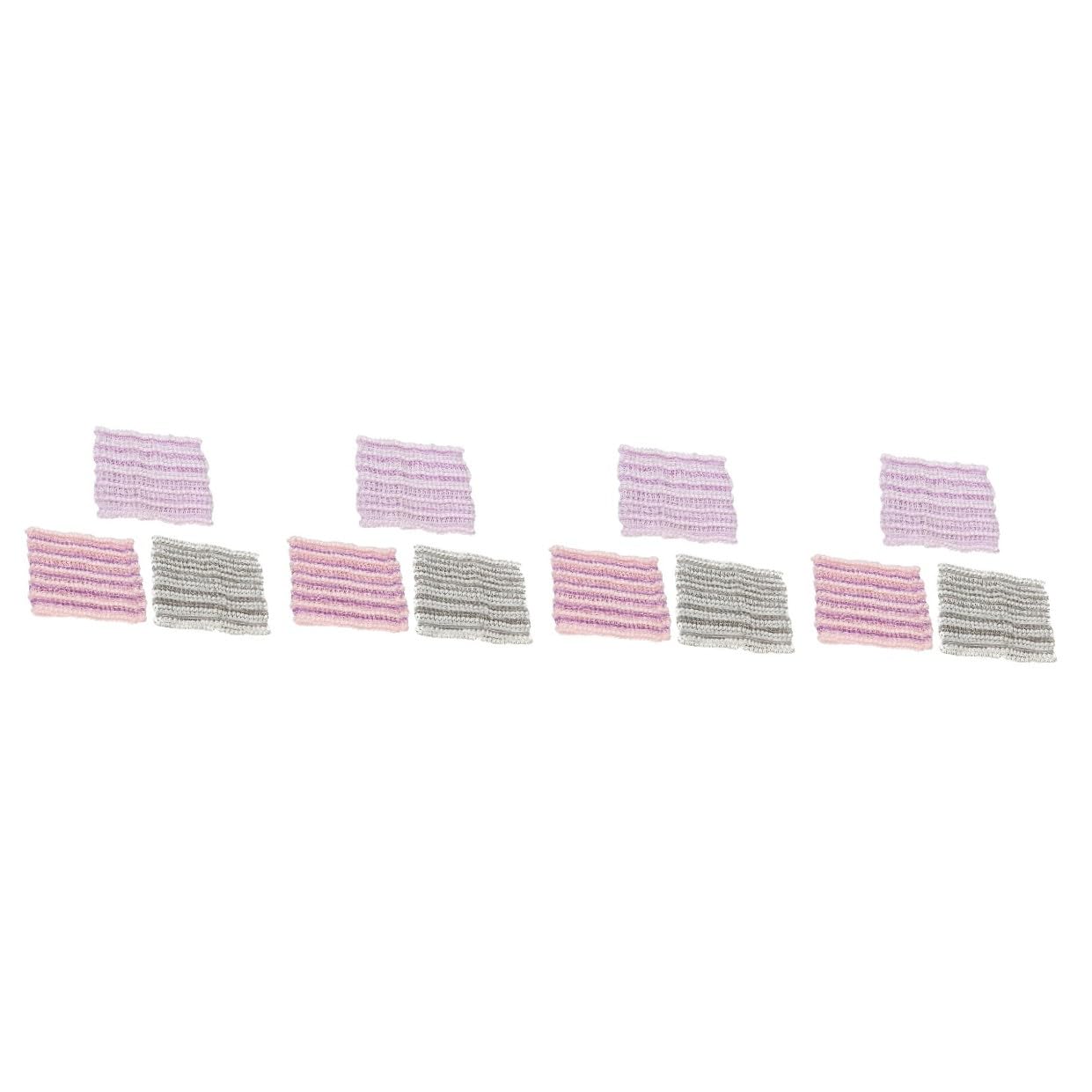 ABOOFAN 12piezas De Elásticas Para y Maquillaje De Accesorios Para Cuidado Facial y Lavado De Cabello Diseño Chic y Cómodo Color Aleatorio