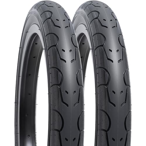 YunSCM 2本,14 1.50 タイヤ,14x1.50 40-254 自転車タイヤ,適用 14インチ1.50 子供用自転車、ロードバイク,Y-025
