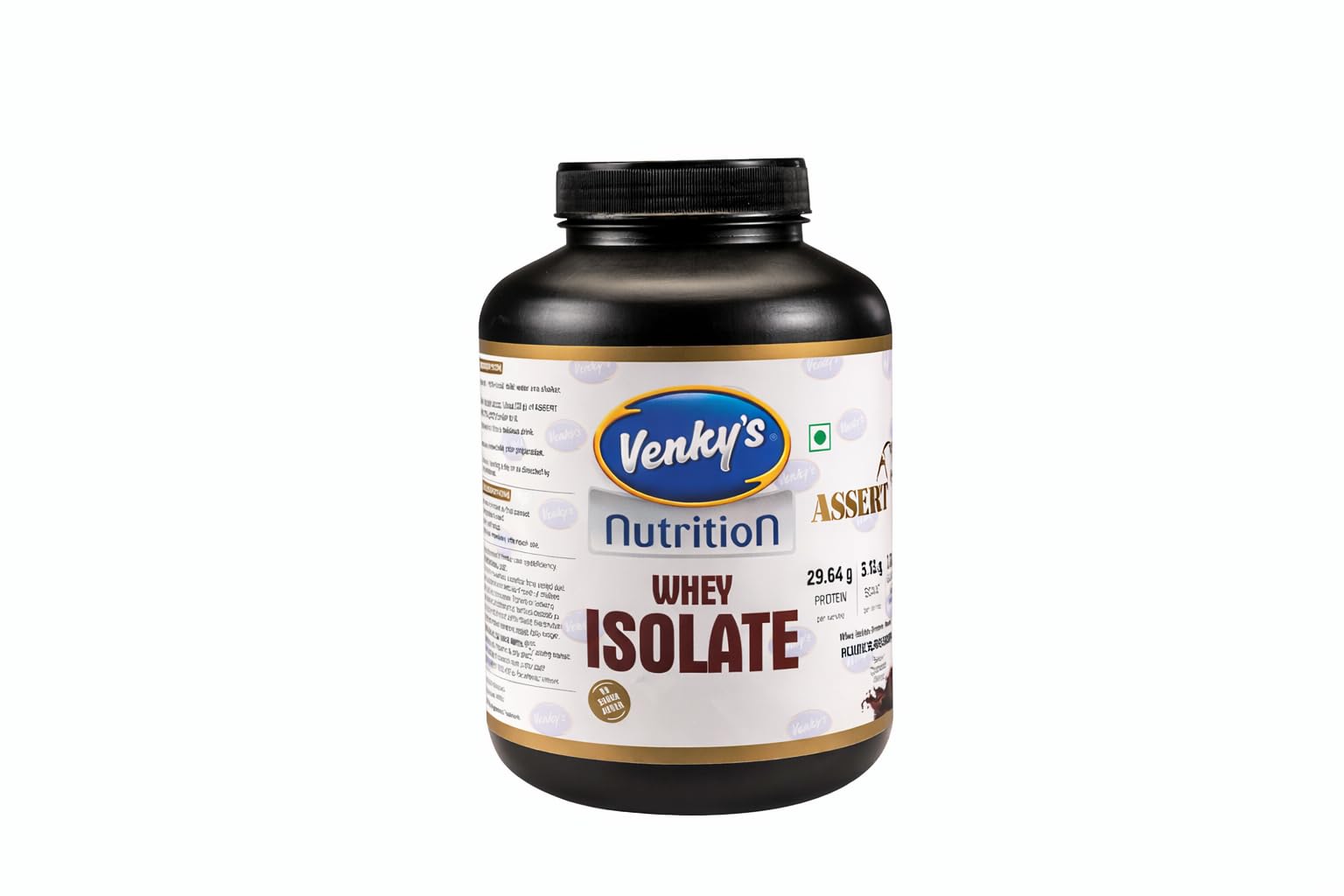 Venky's Nutrition Whey Isolate protein powder (No Added Sugar) | Boosts Performance | Increases Strength & Muscles | 29.64g Protein Per Serving | - 2 KG (Swiss Chocolate Flavour)-image-11