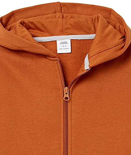 Image of Amazon Essentials Boys and Toddlers' Zip-Up Hooded Sweatshirt, Soft Brushed Fleece