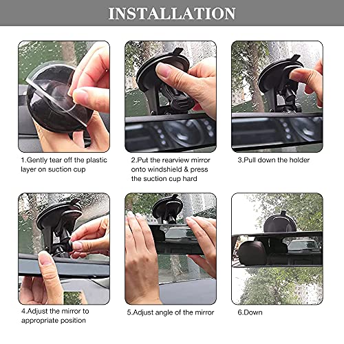 Swetup Specchietto Retrovisore Interno con