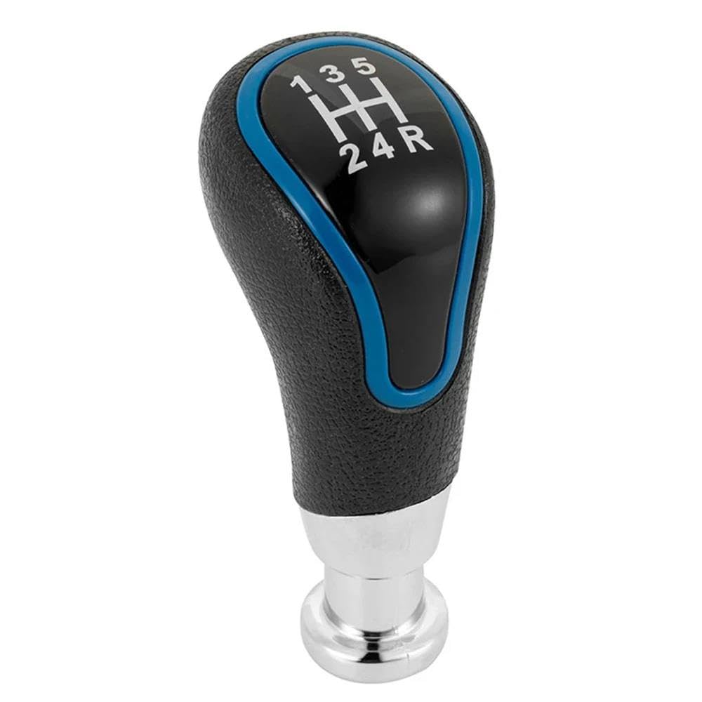 Sxqpocar Blue For Lada Gear Shift Lever Knob 5 Speed Manual Shift Lever Head(Blue)
