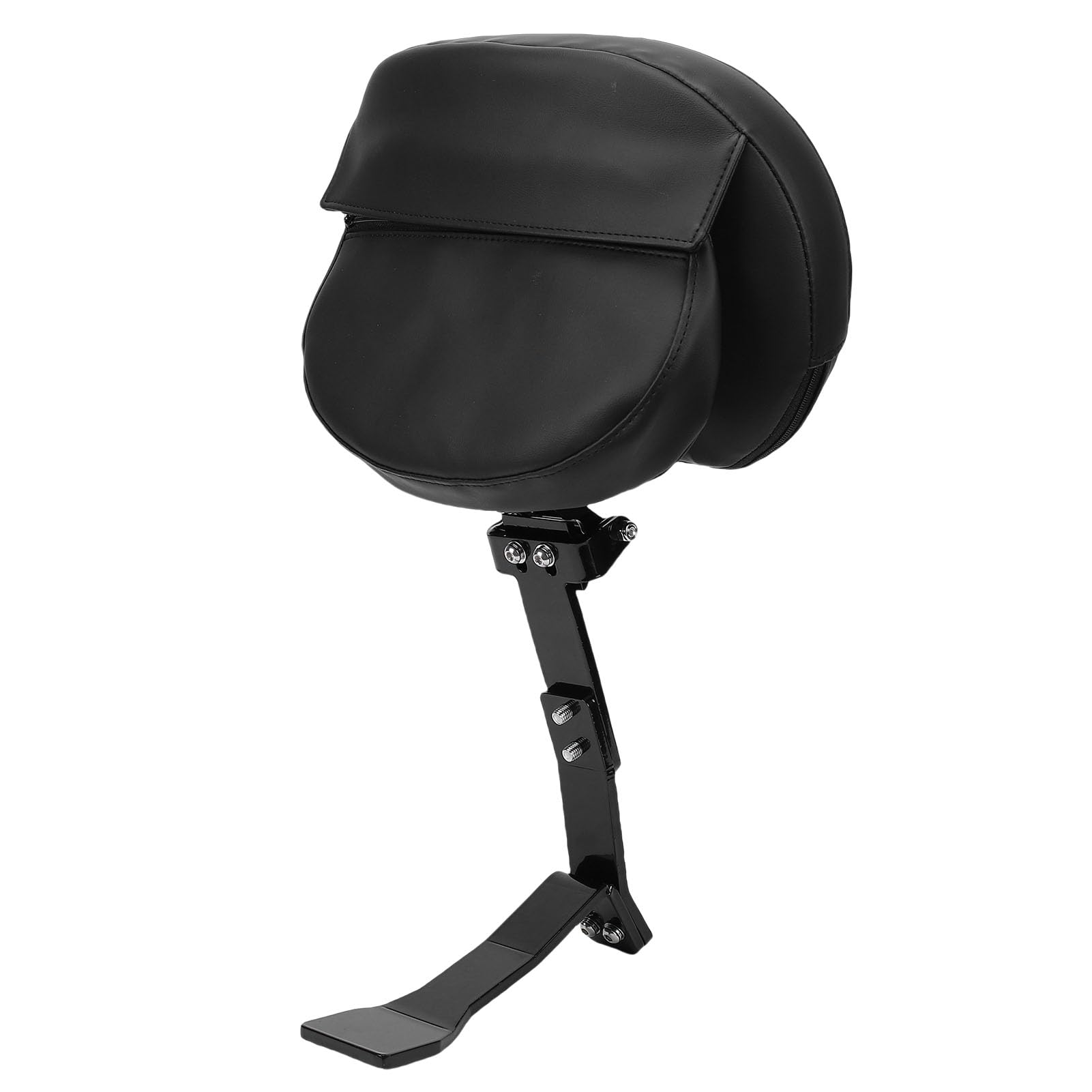 Regulowane Oparcie Kierowcy z Pokrowcem do Przechowywania dla Spyder RT RT-S Limited 2010-2019, Stylowy Zestaw Oparcia Motocyklisty Zapewniający Najwyższy Komfort, Czarna Skóra PU i Stal,