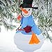 In the Breeze Snowman Wind Friend 3D Windsock
