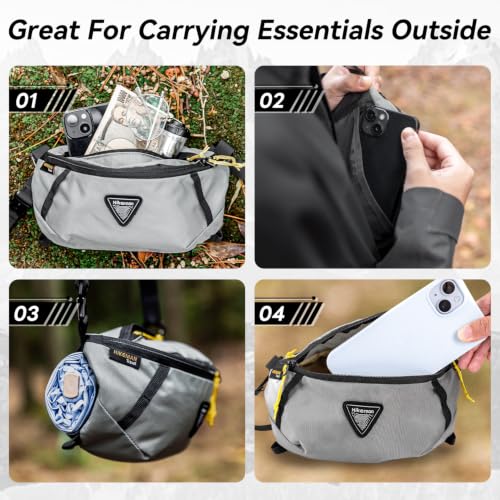 Riñonera de transporte para caminar con mochila sin dolor de espalda 5