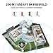 Wireless Doorbell Extender with Receiver Connects to Existing Hardwired Doorbell into Wireless Door Bell with 656 FT Range, 58 Chimes and 5 Volume Levels for Garage/Basement (1 Extender 3 Receiver）