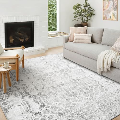 StangH Area Rug 5x7 Moroccan Bohemian Low-Pile Rug