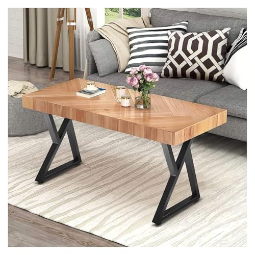 Pieds de table en métal pour banc intérieur et support de table basse en acier - 4