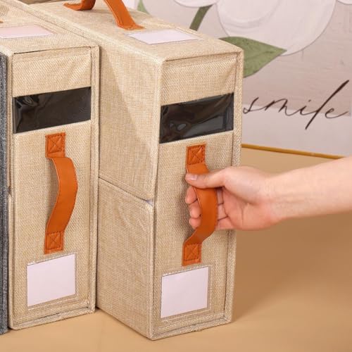 Organisateur de linge de lit boîte de rangement pliable pour pull et armoire - 7