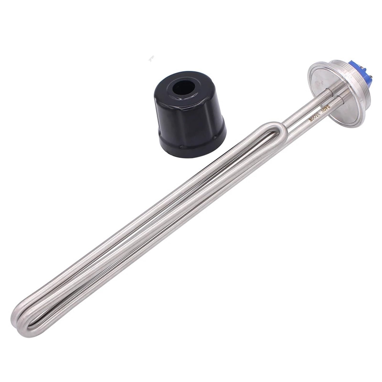 2" Tri clamp Foldback Heating Element 240V Electric Heater 2.5KW/3.5KW/4.5KW/5.5KW SUS304(Only Heater,4.5kw)