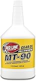 Red Line 50304 MT-90 75W-90 GL-4 Manual Transmission and Transaxle Lubricant (MTL) - 1 Quart (4 Pack)